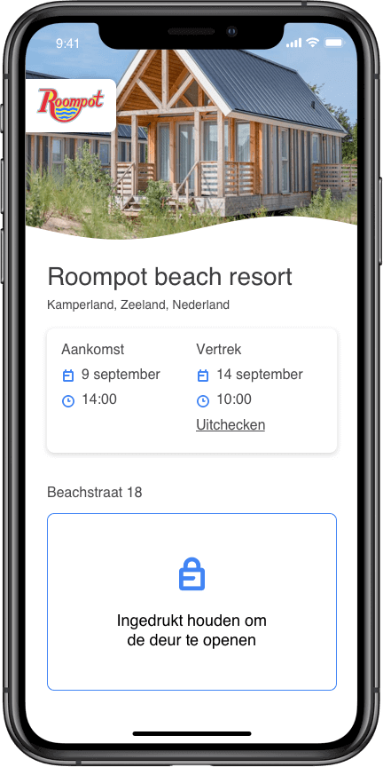 Roompot Digital Key App.png