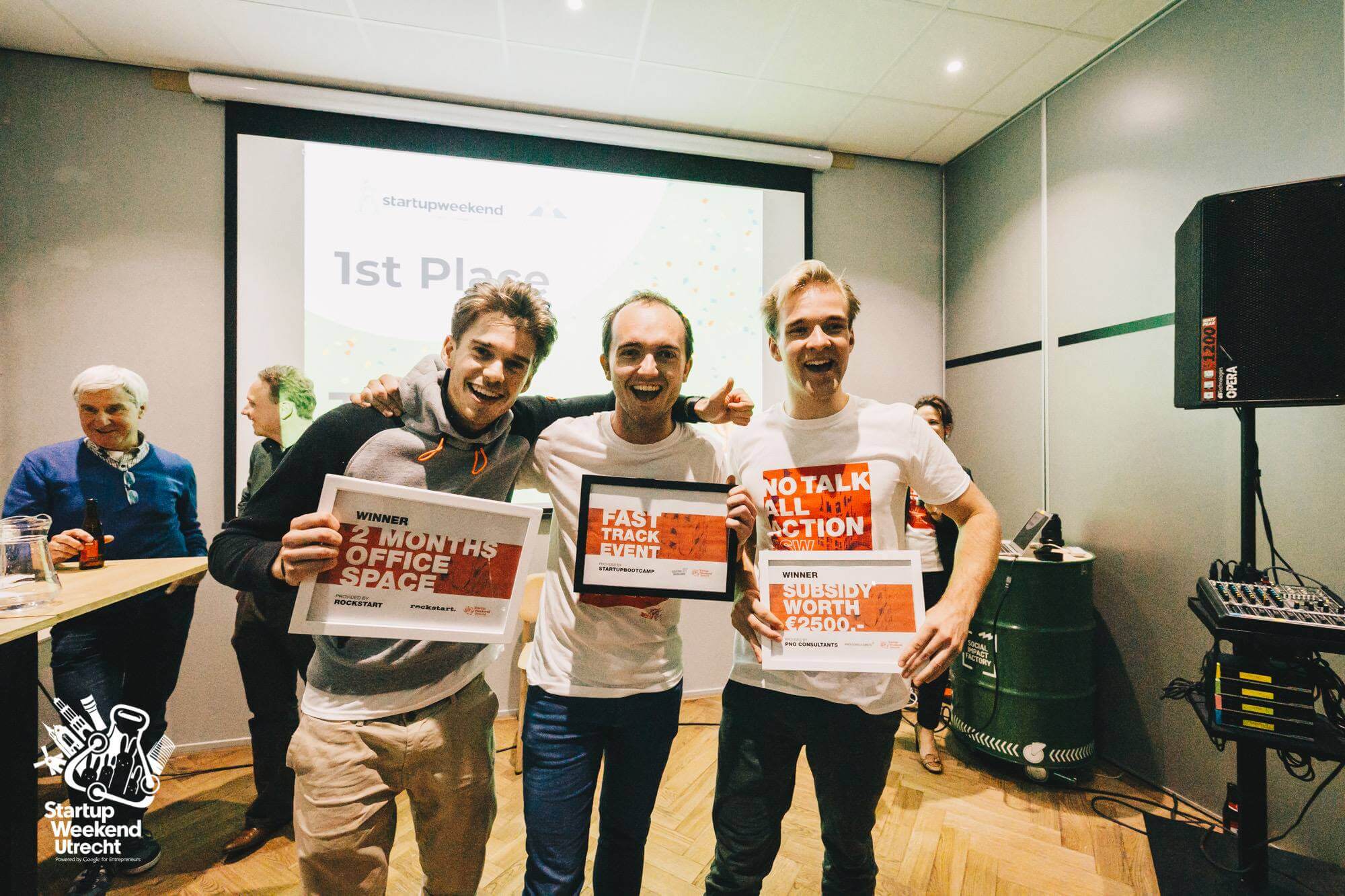 impact zero winnaar startup weekend utrecht-2017