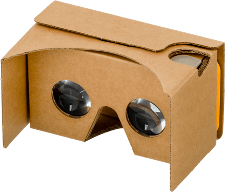 Google cardboard VR bril