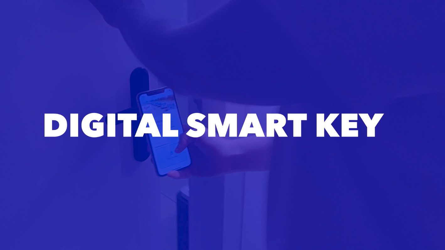 Digital smart key roompot